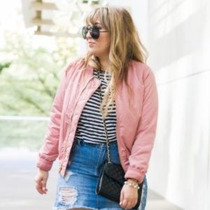 Old Navy Large Pink Bomber Jacket